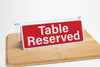 6pk Table Reserved Signs - Large