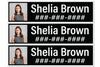 9pk Custom Sign Riders - Picture, Name, Number