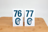 Custom Printed Tall Table Numbers