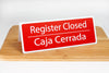Register Close. Sign Register Closed Signs | City Grafx