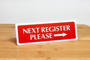 Register Closed Signs | City Grafx