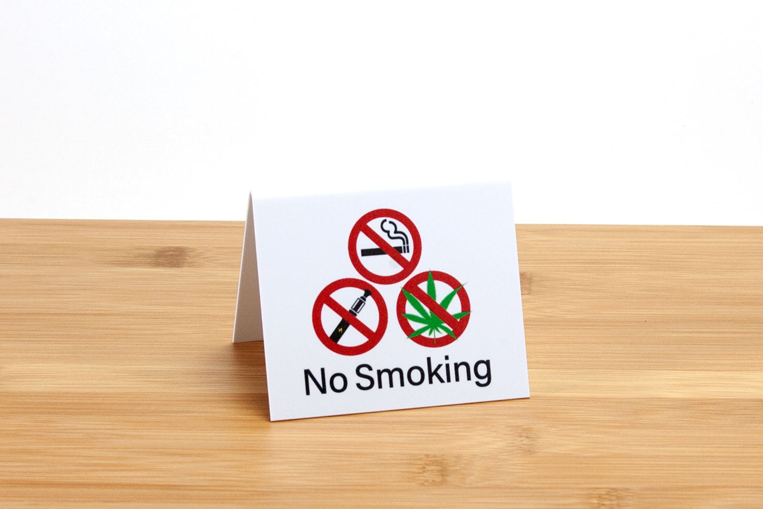 No Smoking Signs 